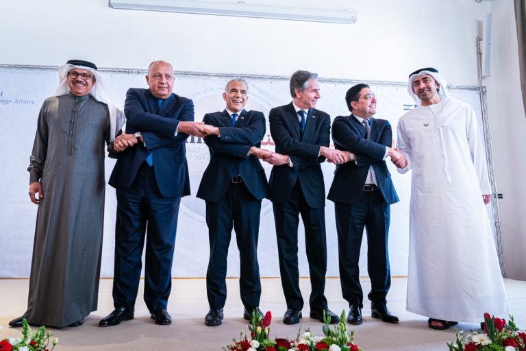 UAE, Egypt, Bahrain & Morocco FMs attend Negev Summit in Israel