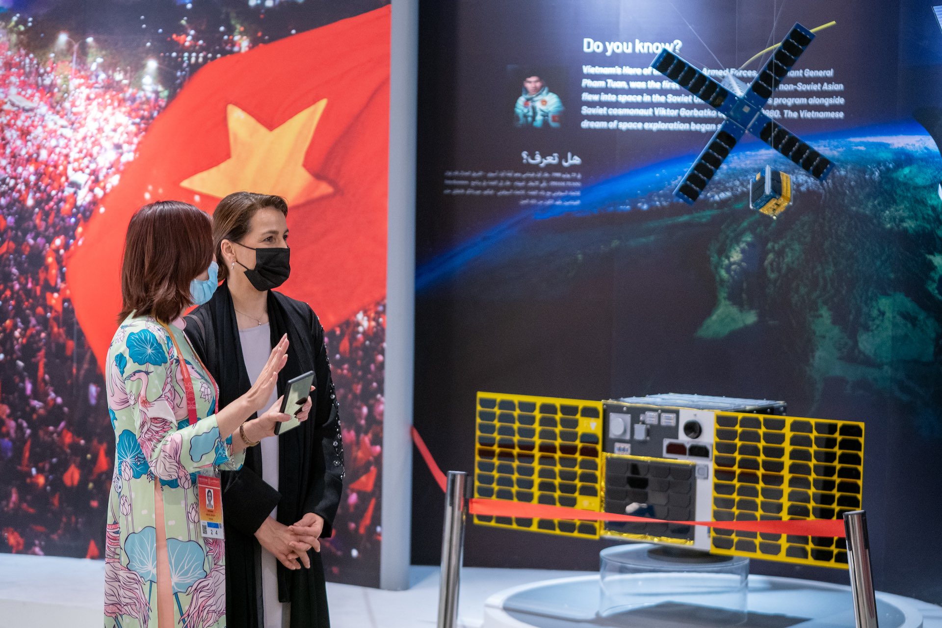 Climate Change and Environment Minister tours Vietnam Pavilion Expo 2020 Dubai