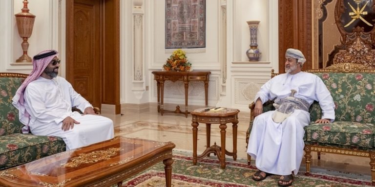 HM the Sultan meets UAE National Security Advisor
