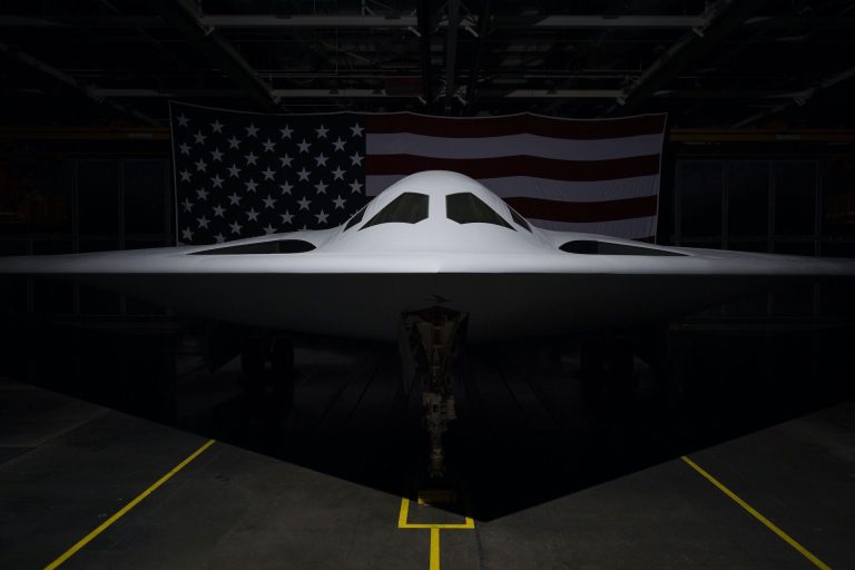 Northrop Grumman unveils the B-21 nuclear bomber for the US Air Force