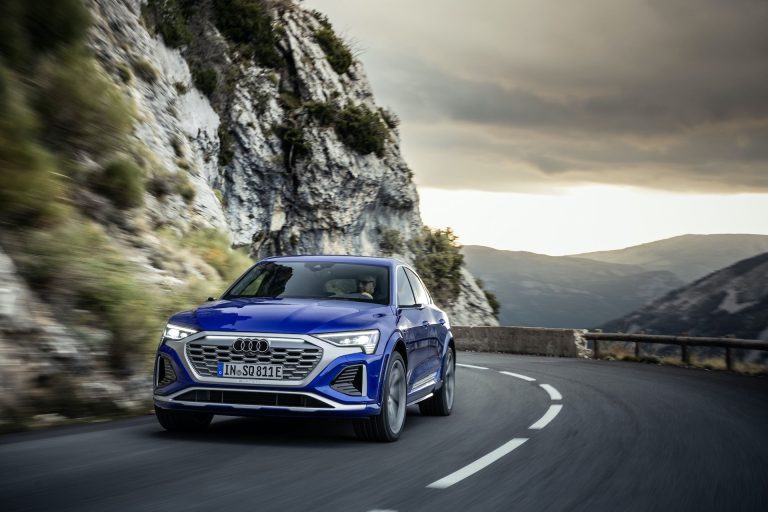 A refined design and improved efficiency for the new Audi Q8 e-tron