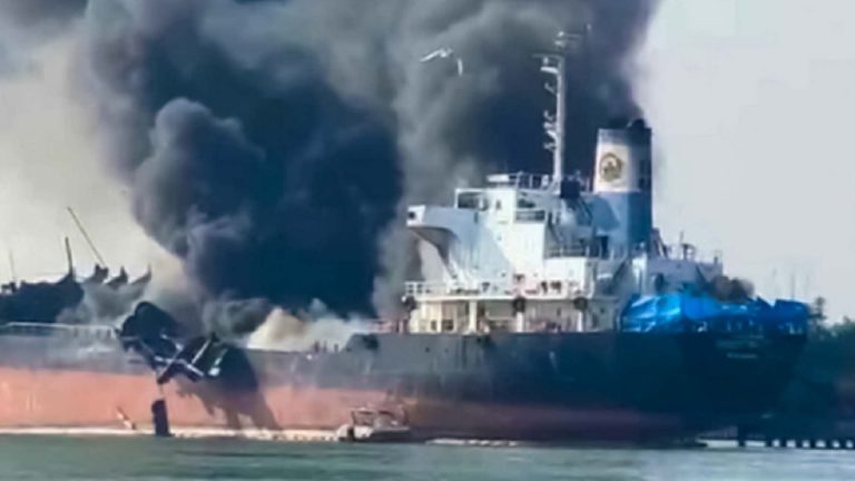 One dead, eight missing after a tanker explodes in Thailand